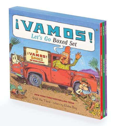 ¡vamos! Let´s Go 3-book Paperback Picture Book Box Set: ¡vamos! Let´s Go To The Market, ¡vamos! Let´s Go Eat, And ¡vamos! Let´s Cross The Bridge