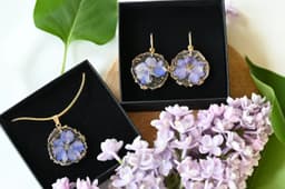 Vaigust Kõrvarõngad Delfinium