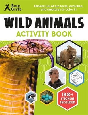 Bear Grylls Wild Animals Activity Book