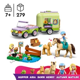 LEGO Friends Hobuse ja varsa haagis