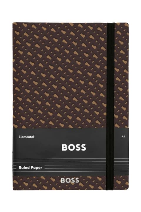 Märkmik A5 BOSS Monogram Camel, jooneline sisu