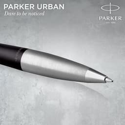 Pastapliiats Parker Urban Twist Muted Black CT, sinine