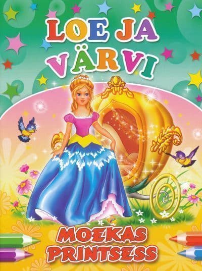 Loe ja värvi. Moekas printsess