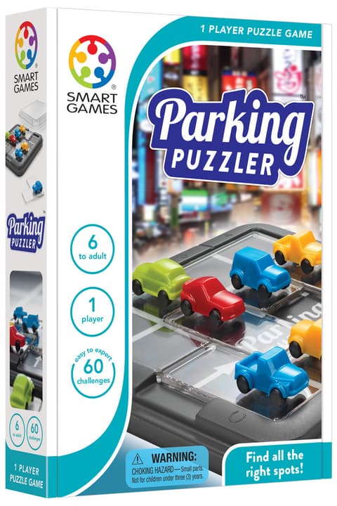 Lauamäng Compact Smart Games Parking Puzzler/Parkmismõistatus