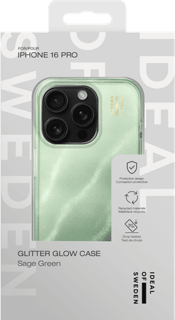 Clear Case iPhone 16 Pro - Sage Green