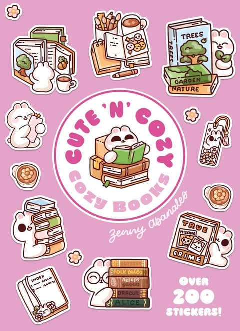 Cozy Books: A Cute ´n´ Cozy Little Sticker Book