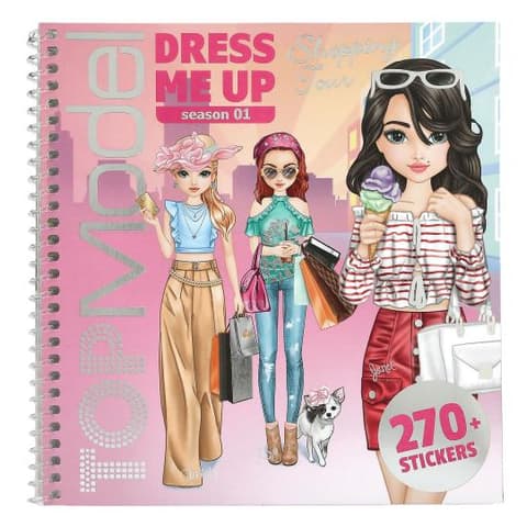 TOPModel Kleepimisraamat Riietamine 2026 Shopping