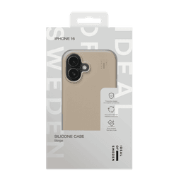 Silicone Case iPhone 16 - Perfect Beige