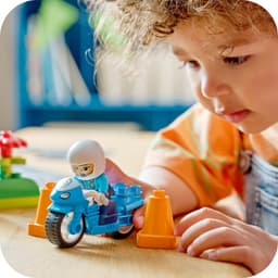 LEGO DUPLO Sinine politseimootorratas