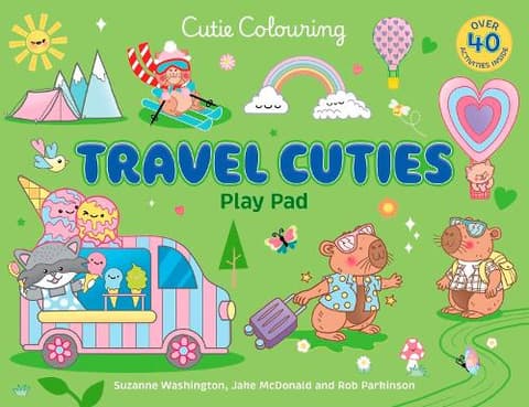 Travel Cuties Play Pad: Peel-Off Paper Fun