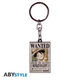 Võtmehoidja ONE PIECE - "Wanted Luffy"