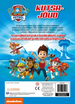 Paw Patrol. Kutsajõud. Pliiatsitega raamat