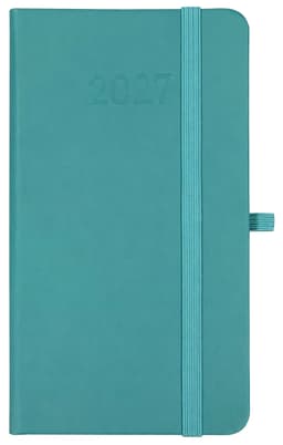 2027 Märkmik Planner Slim, erinevad värvid 3/4 B6, 144 lk