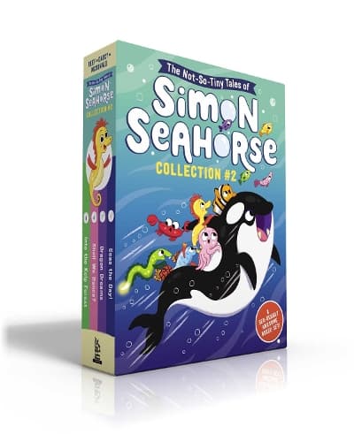 The Not-So-Tiny Tales of Simon Seahorse Collection #2 (Boxed Set): Into the Kelp Forest; Shell We Dance?; Dragon Dreams; Seas the Day!