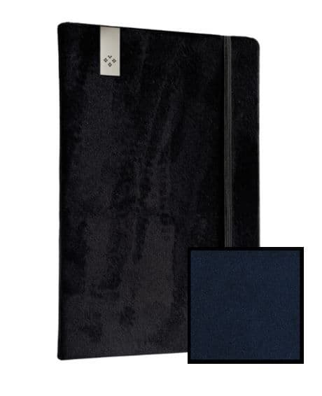 Märkmik VELVET 130x214, täpp 80 lk, sinine