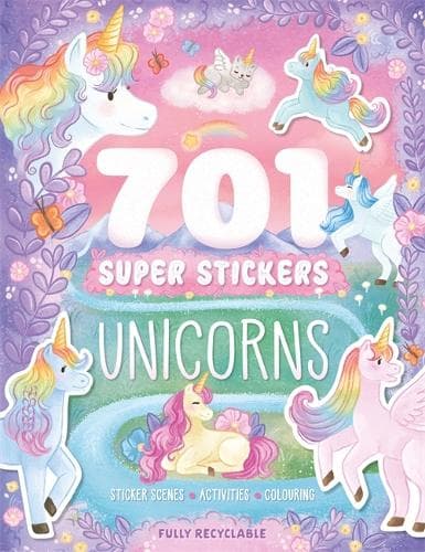 701 Super Stickers Unicorns