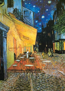Pusle 1000 tk Cafe Terrace at Night by van Gogh