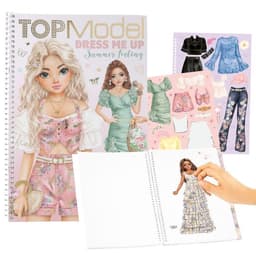 TOPModel Kleepimisraamat Riietamine Suur 2025 Summer