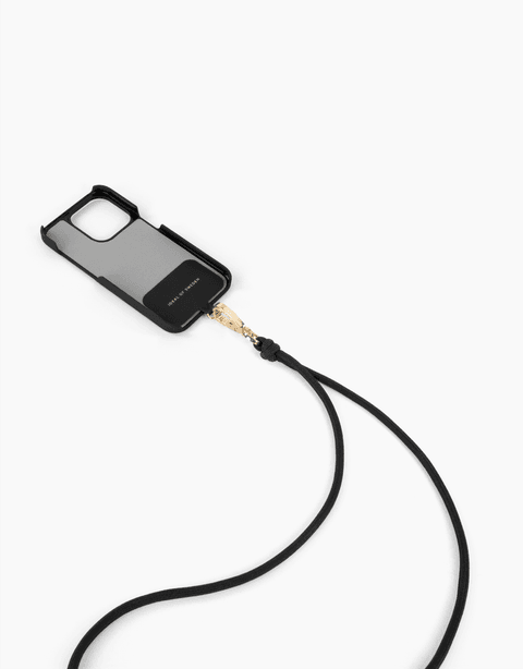 Cord Phone Strap Black