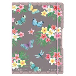 Kaustik flex A4/40+40 ruut ja joon Ladylike Butterflies