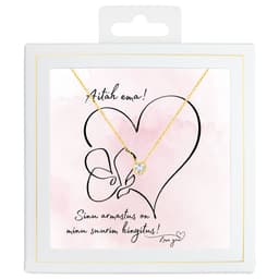 Sõnumikaart Kaelakee "Aitäh ema!"