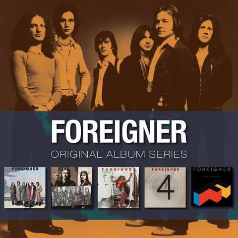 CD Foreigner-Original Album Series 5CD