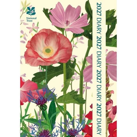 2027 Kalendermärkmik National Trust Illustrated A6 Diary