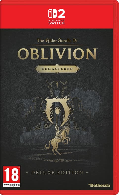 Switch 2 The Elder Scrolls IV: Oblivion Remastered Deluxe Edition
