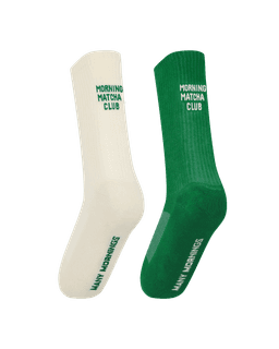 Many Mornings sokid MATCHA CLUB 43-46