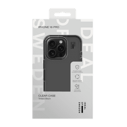 Clear Case iPhone 16 Pro - Tinted Black