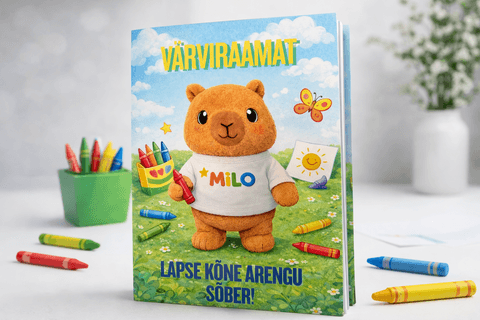 Milo värvi- ja harjutusraamat