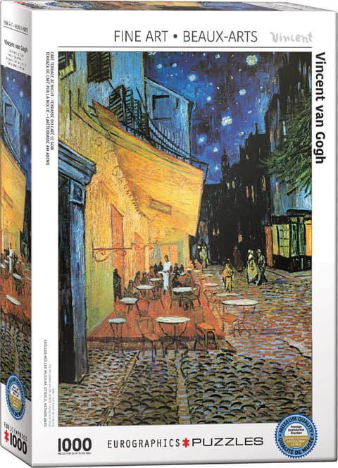 Pusle 1000 tk Cafe Terrace at Night by van Gogh