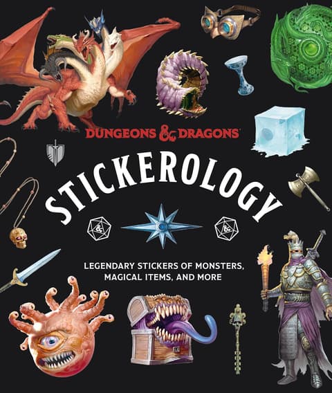 Dungeons & Dragons Stickerology : Legendary Stickers of Monsters, Magical Items, and More