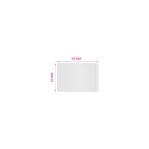 Õpilaspileti kiletasku 65x95 mm Timer