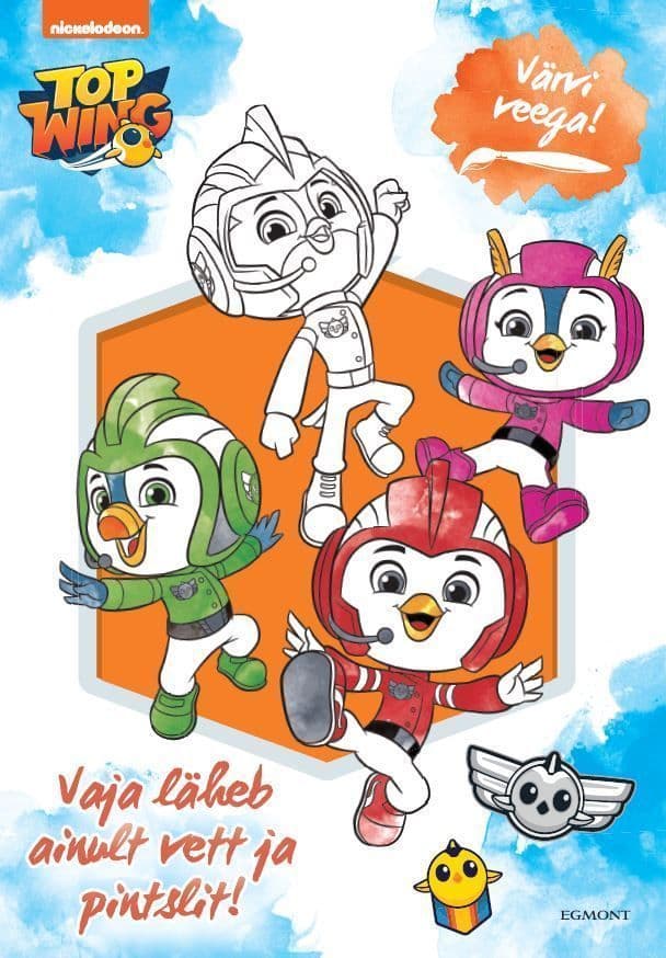 Top Wing. Värvi veega