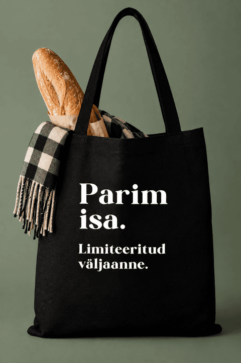 Giftish Ostukott PARIM ISA. Limiteeritud väljaanne.