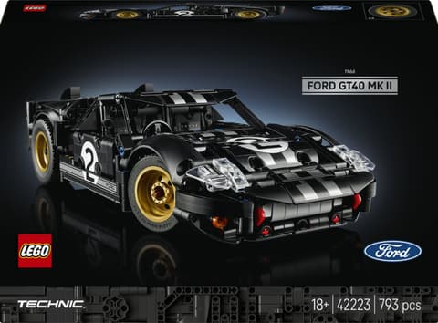 LEGO Technic 1966 FORD GT40 MKII võidusõiduauto