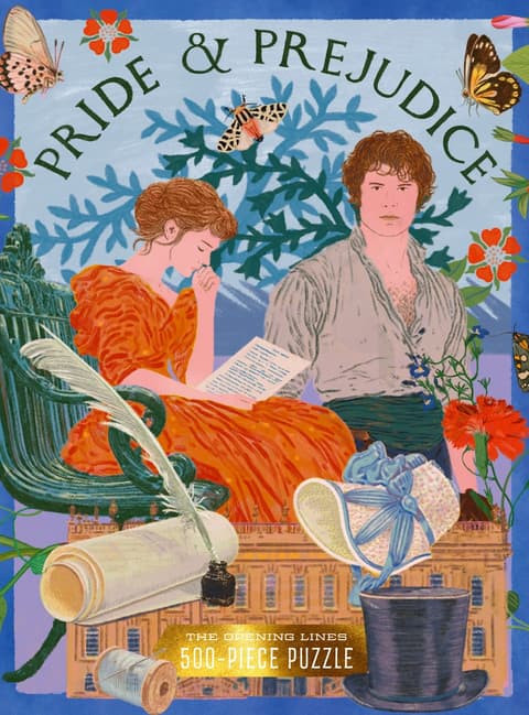 Pride & Prejudice: The Opening Lines:  A 500-Piece Jigsaw Puzzle