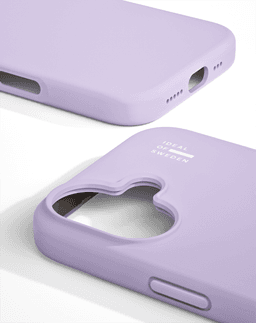 Silicone Case iPhone 16 - Lavender Milk