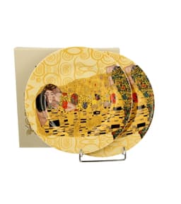 Desserdi taldrikud The Kiss Ecru - G. Klimt
