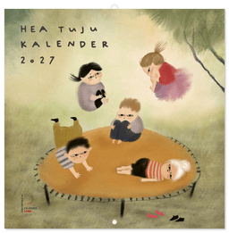 HEA TUJU kunstikalender 2027, ruut, klamberköide