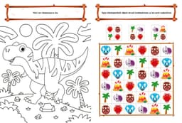 Minu sädelevad kleepsud. Dinosaurused