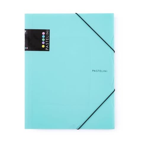Dok.mapp PASTELL 3 klapi ja nurgakummidega, A4, roheline