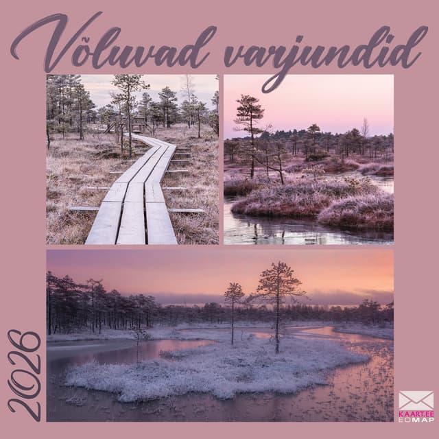 Seinakalender 2026 Võluvad varjundid