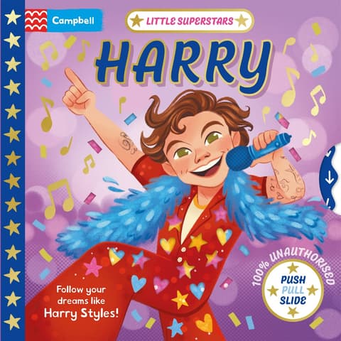 Little Superstars: Harry: A push, pull, slide book