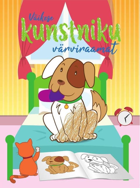 Väikese kunstniku värviraamat. Koer