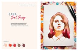 Watercolor Portraits : 15 step-by-step paintings for iconic faces in watercolors