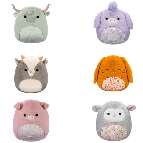 SQUISHMALLOWS Fuzz-A-Mallows Pehmed Easter edition, 30 cm, assortii