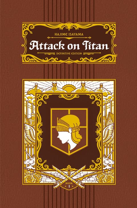 Attack on Titan Definitive Hardcover Collection 1 (Vol. 1-3)
