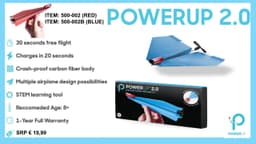 POWERUP 2.0 paberlennuk